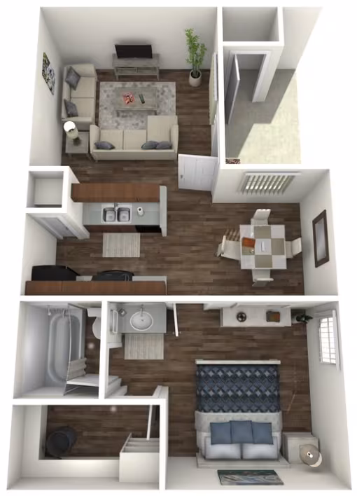 Unit 374 160 floor plan